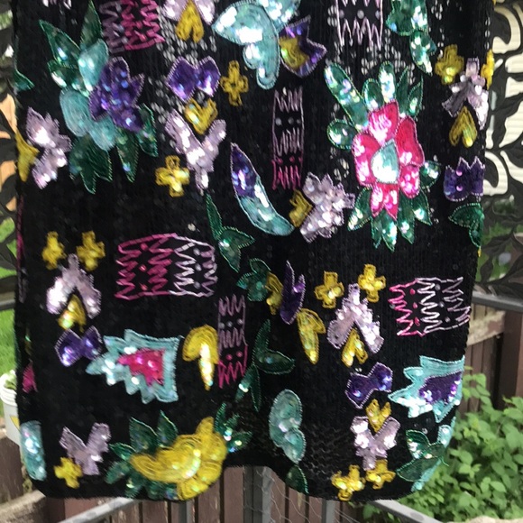 Art Deco sequins dress - Picture 3 of 9